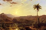 The Cordilleras Sunrise by Frederic Edwin Church